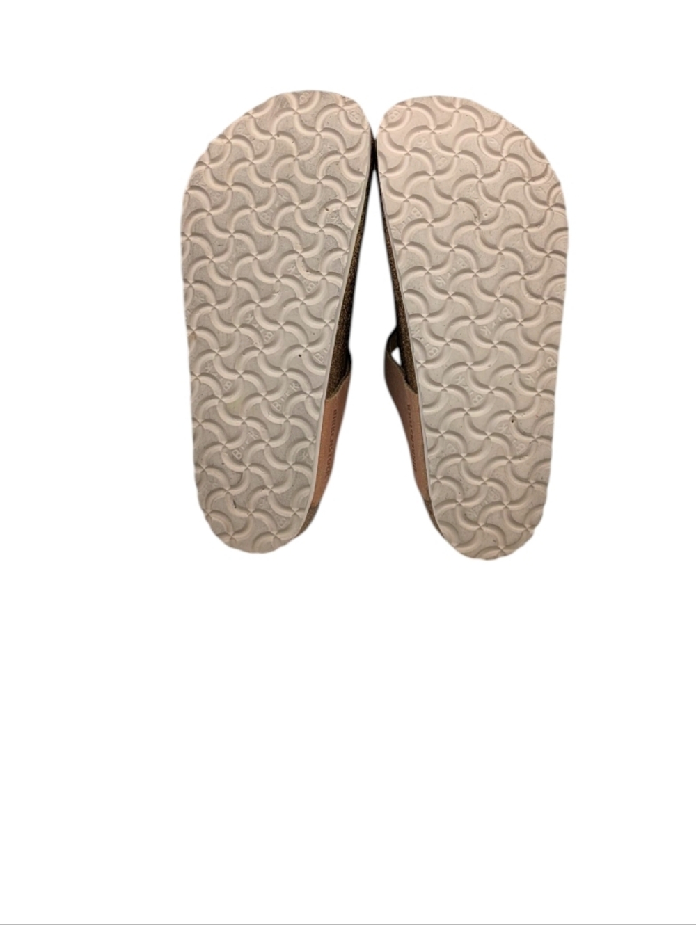 Birkenstock Gizeh Washed Metallic Orange Leather Sandals EU 38 US L7 M5 S4095 - Picture 9 of 12